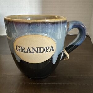 Burton + Burton Oversized Grandpa Mug Stoneware Drip Glaze